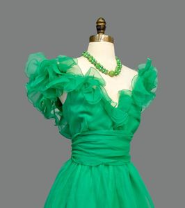 Elegant Green BollGown Aqua Based 💦🧚🏻‍♀️