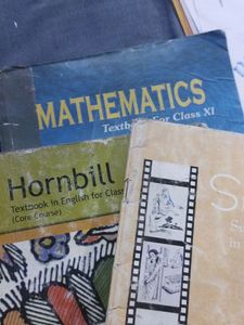 Class 11 Maths, Both English Books