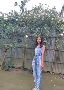 Striped Blue Dress