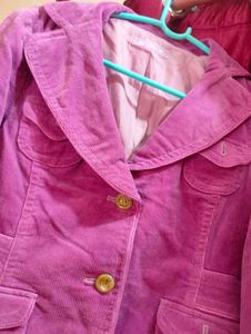 Magenta Colour Blazer