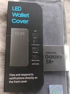 Samsung Galaxy S8+ LED Wallet Cover