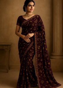 Floral Sitara saree