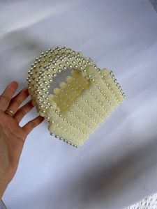 Berry beaded handmade Bag