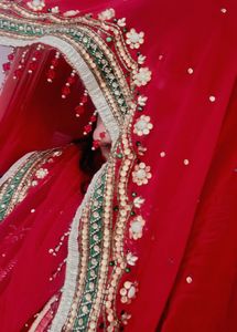 Red BRIDAL (DULHAN) Dupatta