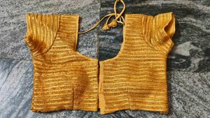 Gold Blouse And Green Blous