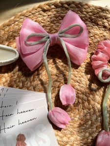 Tulip Bow Clip