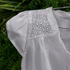 Imported Beautiful White Top