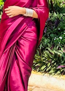 Satin Saree