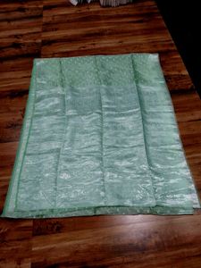 Mint Green Organza saree