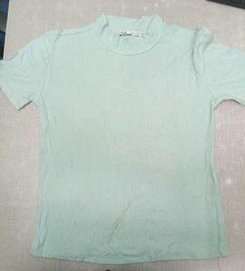 Zara Ribbed Knit Top