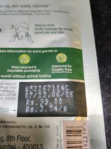 Garnier Hydra Bomb Serum Mask