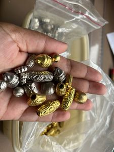 Full Box Of Craft Metal Beads