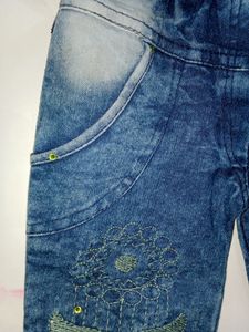 Kids Wear Baby Girl Denim Jeans 👖