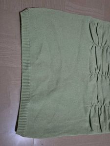 Sage Green Ruched Tank Top