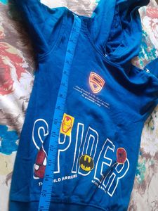 Blue Superhero Hoodie