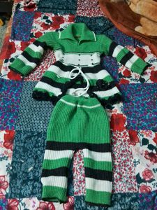 Woolen Frock With Pajami
