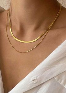 Anti-tarnish Layered Gold Necklace