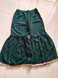 Emerald Green Embroidered Salwar Suit