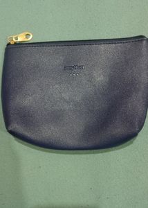 Smytten Navy blue Leather Wallet