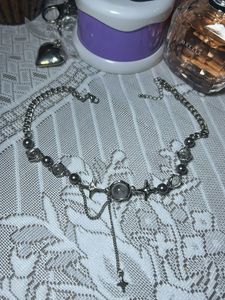 Y2K Star Necklace , Grunge Choker