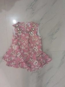 Girls&#39; Floral Top and Capri Set
