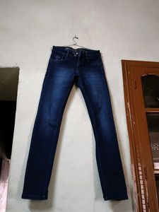 Dark Blue Denim Jeans
