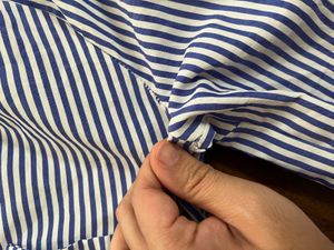 Classy Striped Shirt Dress