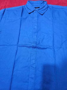 Men's Blue Casual Shirt