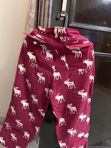 Reindeer Print Funky Trouser