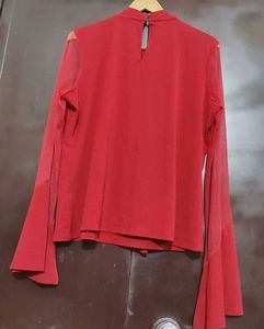Rust Maroon Top For Girl Or Women 38 Bust