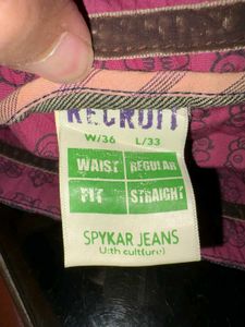 Spykar Y2K Dark Wash Denim Jeans