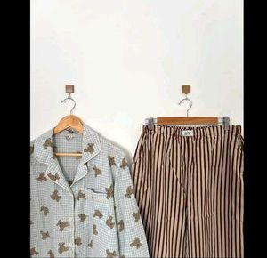 Teddy Bear Print PJ //Pinterest