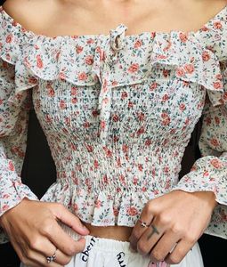 Floral Off-Shoulder Top