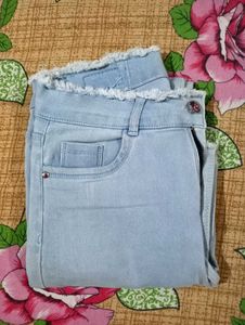 Fully Stretchable Light Blue Jeans