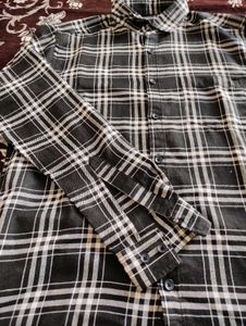 Checked Flannel Shirt