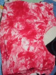 2 Crop Top With Black TankTop