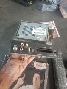 Two Dish Tv Paid Channel Setop Box(Without Card)