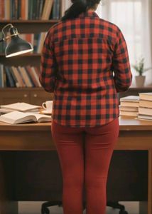 GO COLOURS RED LEGGINGS