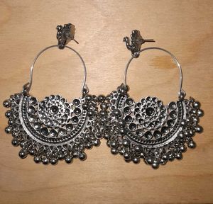 Oxidized Earrings