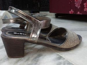 Sparkly Slide Heels