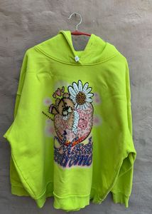 Premium dimands Handmade Neon Graphic Hoodie