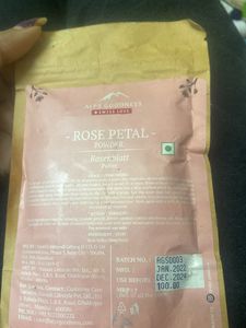 ROSE PETAL POWDER