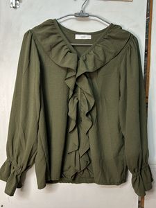Olive Green Top