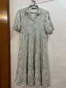 Zudio Tiered Midi Dress - Boho Chic