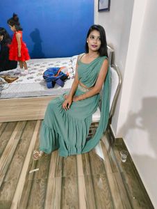 Elegant Green Lehenga Set