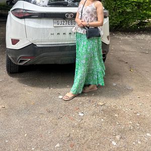Floral Print Skirt
