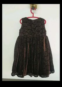 Life By Shoppers Stop Velvet Cutout Party Dress