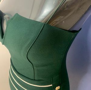 Classy Dark Green Chic Bodycon Mini Dress