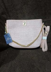 Knitted Tote Bag With Detachable Strap