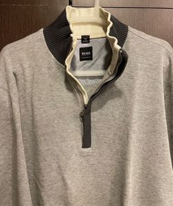 Hugo Boss Zip-Neck Pullover